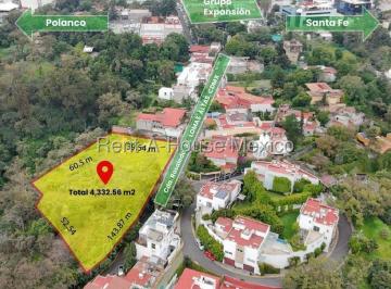 Terreno / Lote , Miguel Hidalgo · 26 - 2087 Terreno Rosaleda, Lomas Altas, I H