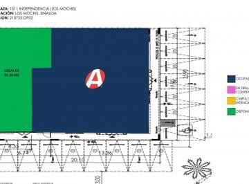 Local comercial · 97m² · 10 Estacionamientos · Local en Los Mochis con Estacionamiento