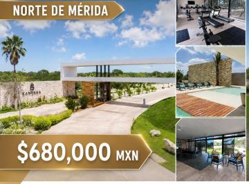 Terreno / Lote · 526m² · Terreno Residencial en Venta Dentro de Privada Kantára Al Norte de Mérida