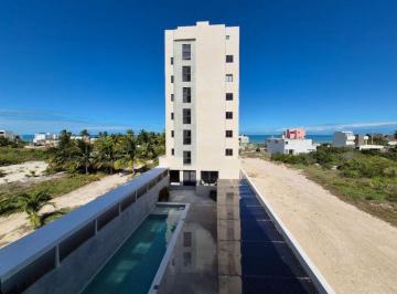 Departamento de 2 habitaciones, Ixil · Departamento Vista Al Mar con Alberca Privada, Venta en San Benito, Yucatán