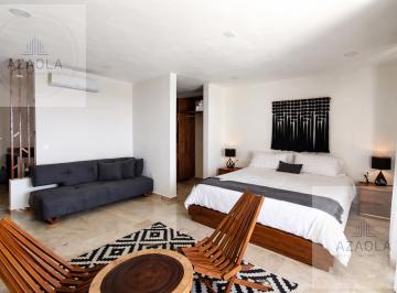 Departamento · 45m² · 1 Recámara · Estudio en Renta a 1 Cuadra de La Quinta Av (Roof con Vista Al Mar)