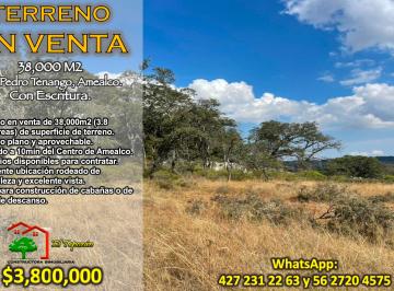 Terreno / Lote , Amealco de Bonfil · Terreno Campestre 3.8 Hectáreas en Amealco, Querétaro – con Escritura, Ideal Cabañas o Inversión