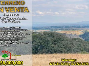 Terreno / Lote , Amealco de Bonfil · Terreno 6 Hectáreas con Escritura en Amealco, Qro. Ideal Para Rancho o Inversión