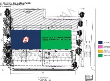 Local comercial · 56m² · 15 Estacionamientos · Local en Metepec con Estacionamiento