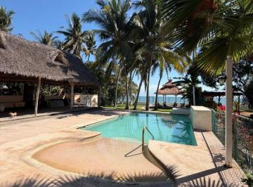 Departamento de 1 habitación, Bahía de Banderas · Estudio a Pie de Playa en Tizate | en Renta