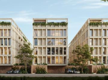 Departamento · 102m² · 2 Recámaras · 2 Estacionamientos · Departamentos de Lujo en Venta Temozón Norte Dos Recamaras
