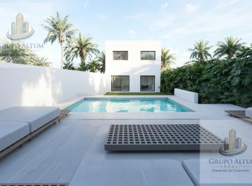 Casa · 150m² · 3 Recámaras · 2 Estacionamientos · Moderna Casa en Venta en Brisas Temixco