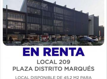 Local en centro comercial , Querétaro · Local de 42 m² en Renta en El Campanario, Plaza Distrito Marques