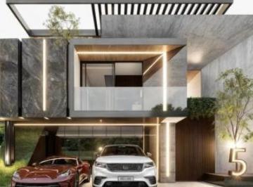 Casa · 443m² · 4 Recámaras · 2 Estacionamientos · Casa Inteligente de Lujo de 3 Pisos en Parque Volcanes, Lomas de Angelopolis