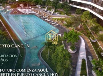 Departamento · 112m² · 2 Recámaras · Departamento en Venta de 112 m² 2 Habitaciones en Puerto Cancún.