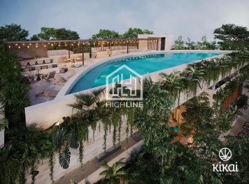 Departamento · 35m² · 1 Recámara · 1 Estacionamiento · En Venta Estudio en Tulum de 1 Habitacion con Alberca y Gym