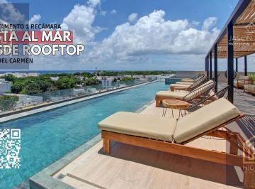 Departamento · 59m² · 1 Recámara · 1 Estacionamiento · Departamento 1 Recámara | Playa del Carmen | Vista Panoramica | Entrega Inmediata Aplica Credito