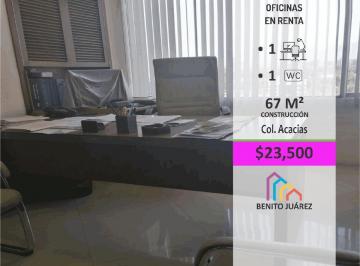 Oficina · 67m² · Renta de Oficinas en Av Coyoacán, Benito Juárez