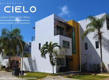 Casa de 3 habitaciones, Solidaridad · Casa Residencial El Cielo Villa 6 - Playa del Carmen