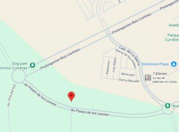 Terreno / Lote , Monterrey · Terreno en Venta de 7,029 m² Sobre Av Paseo de Los Leones, Cumbres Poniente, Monterrey, Nl