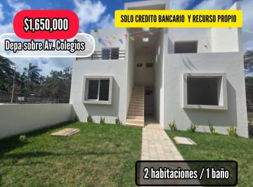 Departamento de 2 habitaciones, Benito Juárez · Depa en Venta a Estrenar de 2 Habitaciones en Av Colegios