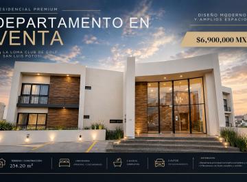 Departamento de 3 habitaciones, San Luis Potosí · Departamento en Venta en El Club de Golf La Loma, San Luis Potosi | 3 Recámaras