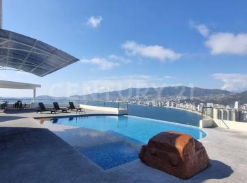 Departamento · 230m² · 3 Recámaras · 2 Estacionamientos · Amplio Depto 230 m² Terraza y Vista Al Mar en Joyas de Brisamar