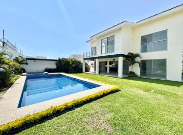Casa en condominio de 4 habitaciones, Emiliano Zapata · Excelente Casa Nueva en Venta Paraiso Country Club con Alberca Jardin 4 Recamaras