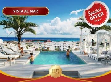 Departamento · 59m² · 2 Recámaras · 1 Estacionamiento · Departamento en Playa del Carmen a 5 Calles del Mar Roi Usd$1000 Mensuales