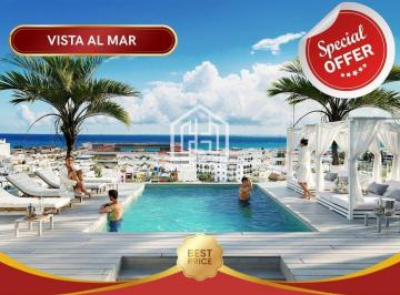 Departamento · 59m² · 2 Recámaras · 1 Estacionamiento · Departamento en Playa del Carmen a 5 Calles del Mar Roi Usd$1000 Mensuales