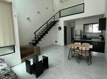 Casa de 2 habitaciones, Mérida · Casa en Renta Tipo Loft Amueblada en La Ciudadela en Mérida, Yucatán. Al Poniente.