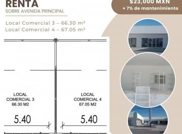 Local en centro comercial , Juárez · Se Renta Local Comercial en Plaza, Sobre Av Principal