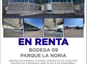 Bodega comercial , El Marqués · Renta Bodega 09 - C1 Parque La Noria