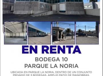 Bodega comercial , El Marqués · Renta Bodega 10 - C1 Parque La Noria