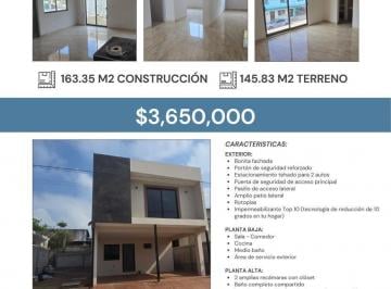 Casa · 163m² · 3 Recámaras · 2 Estacionamientos · Casa en Venta en Col. Felipe Carrillo Puerto, Cd. Madero, Tamaulipas.