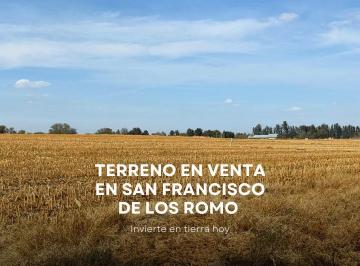 Terreno / Lote · 60000m² · Se Vende Terreno en San Francisco de Los Romo