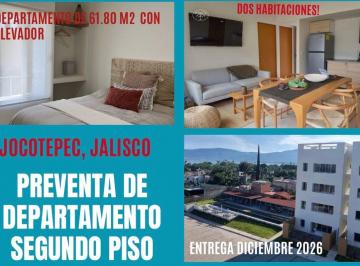Departamento de 2 habitaciones, Jocotepec · Departamento en Venta en Jocotepec Segundo Nivel con Elevador