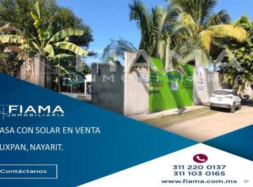 Casa de 5 habitaciones, Tuxpan · Casa con Solar en Zona Urbanizada, Tuxpan, Nayarit.
