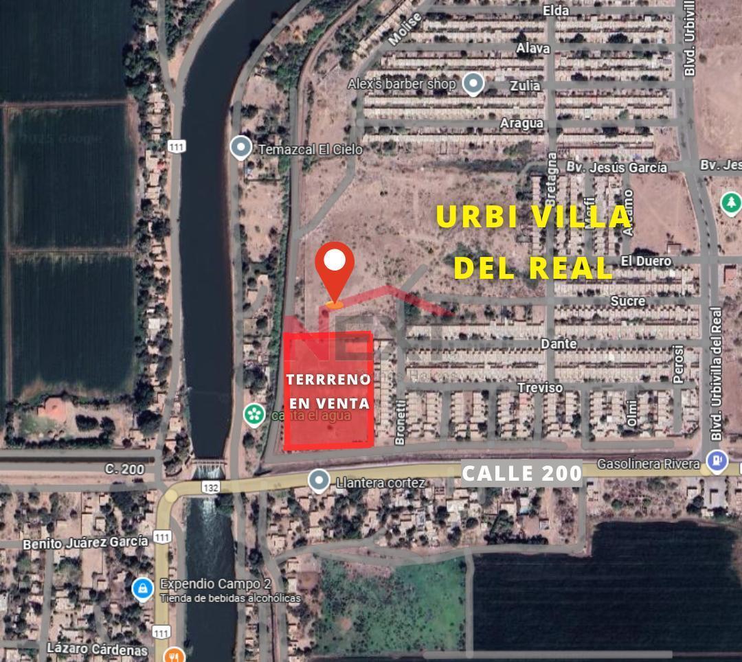 Land for Sale Located on Calle 200 and Bordo del Canal, Urbi Villa del Real