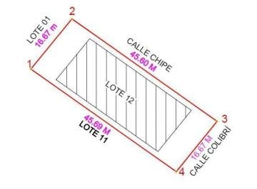 Terreno / Lote · 759m² · Lote Residencial en Venta en Amares Xpu Ha Playa del Carmen