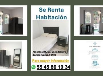 Departamento compartido de 1 habitación, Benito Juárez · Se Renta Bonita Habitación