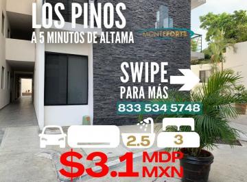 Departamento · 3 Recámaras · 1 Estacionamiento · Departamento en Los Pinos