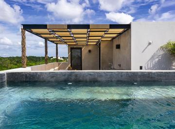 Departamento de 3 habitaciones, Tulum · Penthouse en Renta de 3 Recámaras en La Veleta, Tulum | Sky Pool | Amueblado | $22,000 Mxn