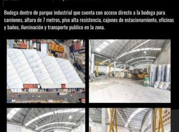 Bodega comercial · 1800m² · Bodega en Renta en Urbina Naucalpan