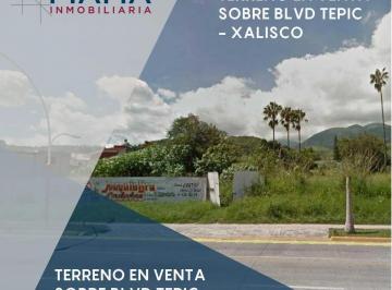 Terreno / Lote , Tepic · Terreno en Venta Sobre El Boulevard Tepic Xalisco, Tepic, Nayarit