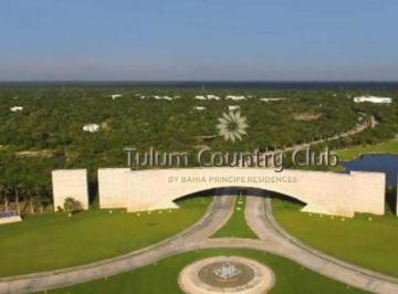 Terreno / Lote · 1482m² · Terreno en Tulum Country Club Bahia Principe, 1,482 m² Excelente Precio