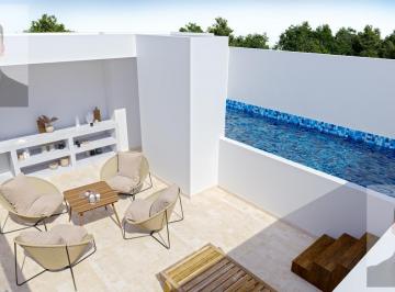 Departamento · 61m² · 1 Recámara · 1 Estacionamiento · Departamento en Tulum de 1 Habitación con Coworking, Gym, Cine y Alberca