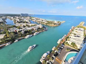 Departamento · 320m² · 4 Recámaras · 2 Estacionamientos · Departamento en Renta, 2 Recámaras, Nivel 17, Amueblado, Sls Harbour, Puerto Cancún