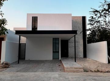 Casa · 270m² · 3 Recámaras · 2 Estacionamientos · Casa 51 en Venta en Privada Residencial Tamora, Conkal.