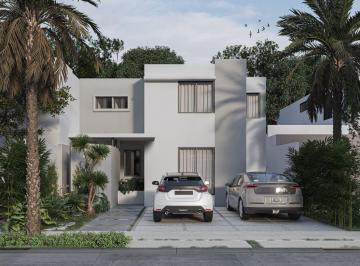 Casa · 142m² · 3 Recámaras · 2 Estacionamientos · Casa en Venta en Mérida, Santa Loreto Modelo B, con 3 Habitaciones, Amenidades