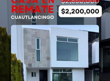 Casa de 3 habitaciones, Cuautlancingo · Casa en Venta de Oportunidad en Cuautlancingo