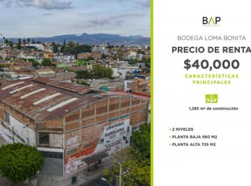Bodega comercial , León · Bodega Comercial de 1285 m² Construidos en Renta en León