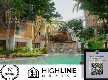 Departamento · 88m² · 1 Recámara · 1 Estacionamiento · Penthouse en Venta en Tulum 1 Habitación Alberca Privada a 5 Minutos del Mar