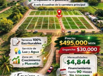 Terreno / Lote · 90m² · Terrenofraccionamiento Las Peñas