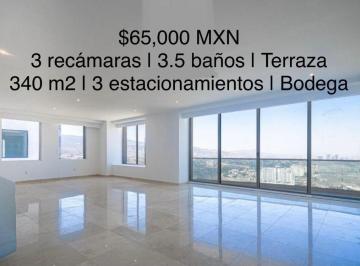 Departamento de 3 habitaciones, Huixquilucan · Departamento en Renta con Balcón en Fuentes de Las Lomas